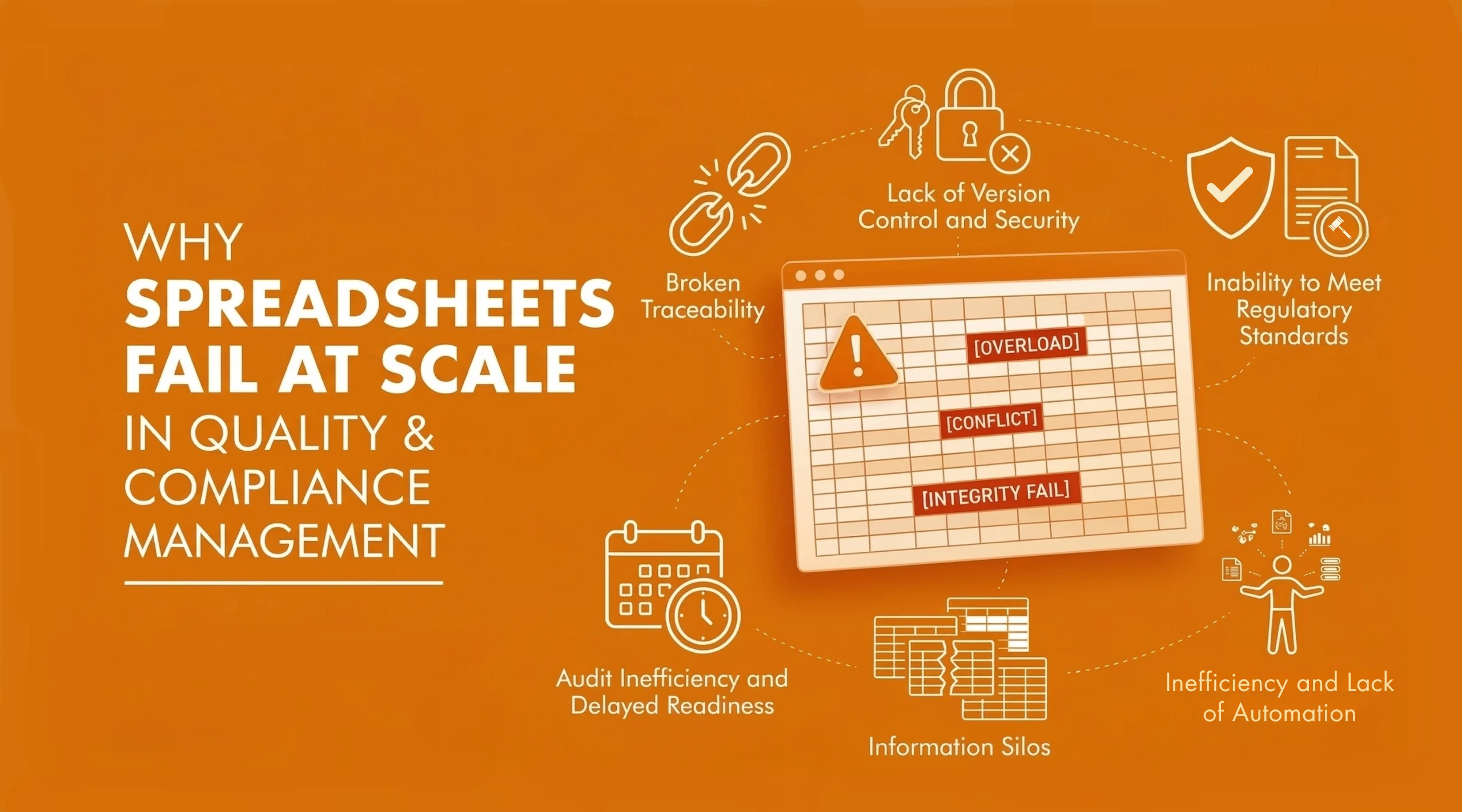 Why Spreadsheets Fail At Scale In Quality & Compliance Management