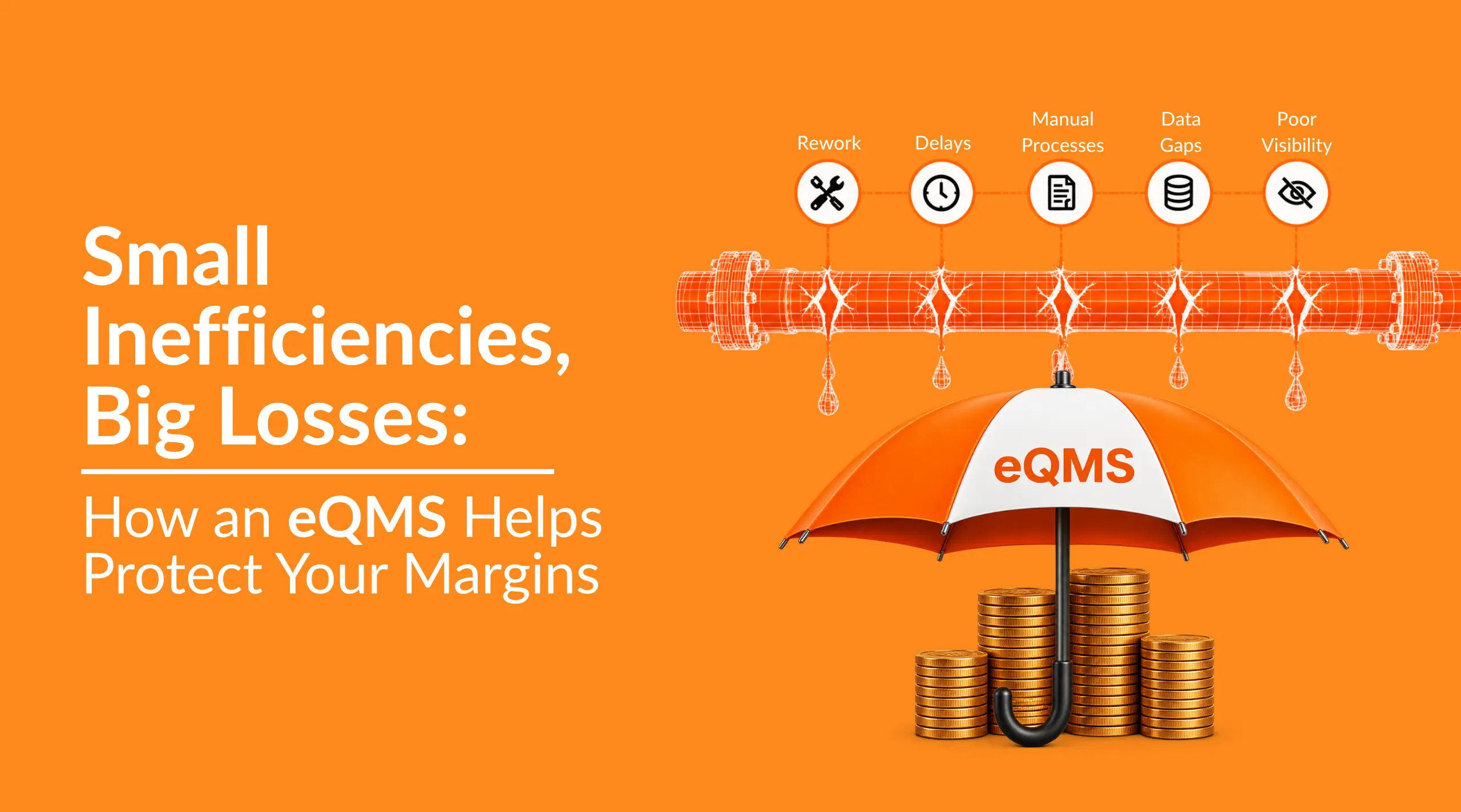 Small Inefficiencies, Big Losses: How an eQMS Helps Protect Your Margins